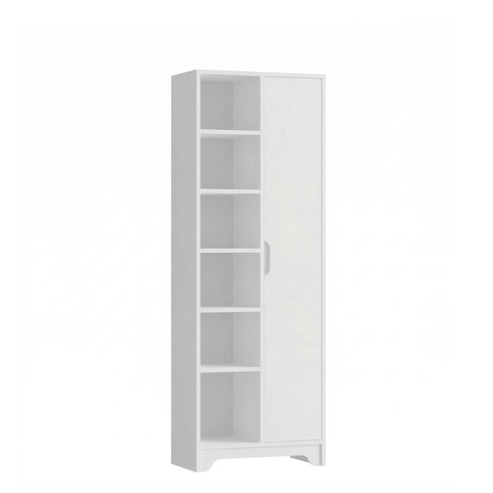 Hanah Home Armario Multiusos LIB2-W Blanco